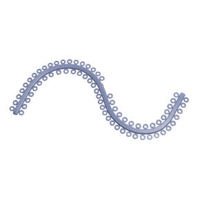 Anillos de Ligadura Ortodóntica Eléctricos en Forma de S, Varios Tamaños, Equipo Dental para Separación de Dientes, 10 Piezas - Product Image 3