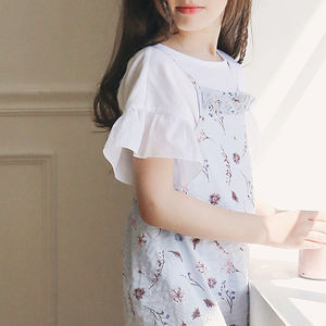 T-shirt imprimé numérique pour adolescente, motif vêtements africains, lot en stock - Product Image 3