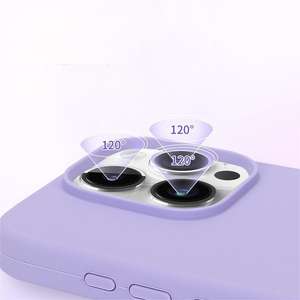 Funda para iPhone 17 Pro Max, funda de silicona líquida de cobertura total a prueba de golpes - Product Image 2