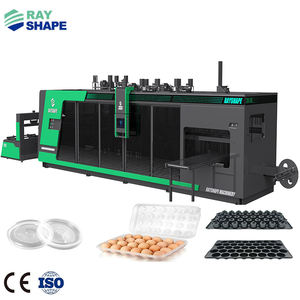 완전 자동 고생산성 메추리알 트레이 열성형 기계 (PP/PS/PET/HIPS/PVC 소재 사용) - Product Image 1