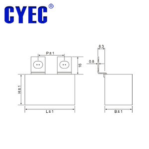 0.47uF 1200vdc csl इग्बेट स्नूबर प्रोटेक्शन कैपेसिटर के लिए - Product Image 4