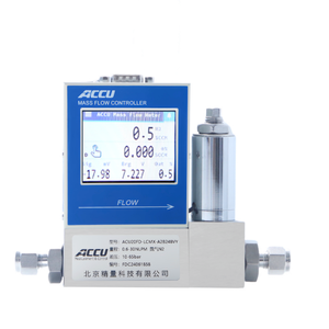 ACU20FD-L Stainless Steel Digital <b>Flow</b> <b>Meter</b> & Mass <b>Flow</b> Controller for Air/Gas with RS485/232 OEM Customizable Wholesale Price - Product Image 2
