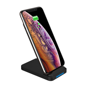 Hot Bán 10W QI Sạc Không Dây Cho Samsung <span class=keywords><strong>S9</strong></span> S8 S7 Lưu Ý 9 8 Không Dây Nhanh Chóng Sạc Dock Cho iPhone XS Max XR X 8 Cộng Với - Product Image 2