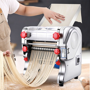 Laminadora de Masa de Bajo Ruido para Panadería y Pizzería, 550W 750W, Acero Inoxidable, CE, con Engranajes de Nailon - Product Image 1