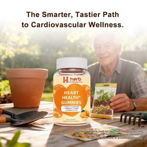 Gomitas CoQ10 Personalizadas Meelefu con Bergamota, Hibisco, Vitamina K2+D3, Glicinato de Magnesio y Pimienta de Cayena para la Salud del Corazón - Product Image 4