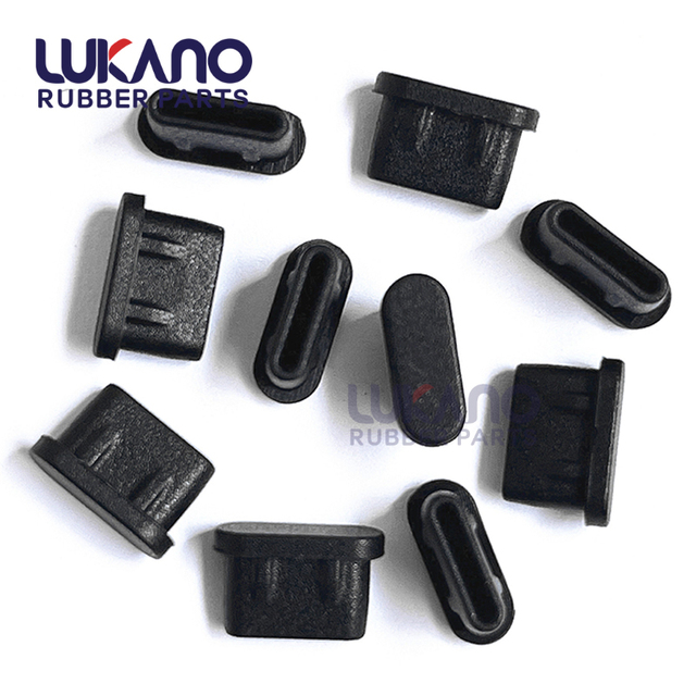 Custom Silicone USB-C Dust Plug Type-C Port Cover Waterproof Anti Dust Charging Port Protector