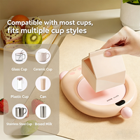 Chauffe-tasse USB intelligent à 3 niveaux de température, à prix abordable, avec câble USB, tapis chauffant à température constante, coussin chauffant pour tasse à café