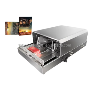 Scelleuse à film transparent BOPP : Machine pneumatique de pliage de film pour boîtes carrées (cosmétiques) Emballage 3D - Product Image 1