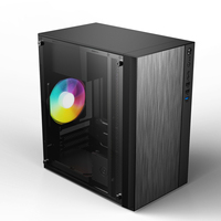 Tour de pc portable pour ordinateur de gamer, mini tour de pc pour carte mère ATX/ITX M/B