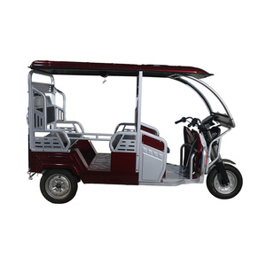 Qsd Bán Buôn Chất Lượng Tốt Điện Tuk Tuk Pin-Powered Xe Kéo Cao Mặt Đất Giải Phóng Mặt Đất Giá Rẻ Kuku E Ấn Độ Thị Trường Hành Khách - Product Image 6