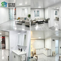 HYDH Casa Contenedor Móvil Plegable de 20 Pies con Diseño Rústico, Panel Sándwich Transpirable, Garantía de 1 Año, Portátil