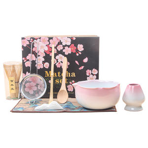 Ensemble de fouets à matcha japonais <span class=keywords><strong>Berserk</strong></span> avec logo personnalisé, 4-7-9 pièces, coffret cadeau matcha personnalisable - Product Image 1