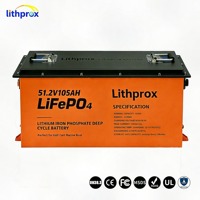 3-Rad-Scooter-Batterie 51.2V 105AH 150AH 200AH 5.38KWh 7.68KWh 10.24KWh Lithium-Eisenphosphat mit fortschrittlichem BMS und Vibrationsdämpfung
