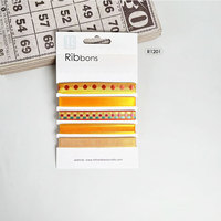 Collection Ruban Satin Gros-Grain Pour Scrapbooking et décoration de cartes