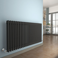 Anthracite Nước Nóng Hệ Thống Sưởi Ấm Cột Tản Nhiệt