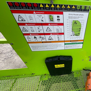 Nacelle élévatrice à flèche et pompe diesel ZOOMLION ZA14J certifiée CE - Capacité 300 kg, hauteur 15,8 m, économe en énergie, pour la construction et la location - Product Image 5