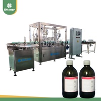 Machine de remplissage entièrement automatique anti-explosion pour alcool inflammable, liquide alcoolisé et gel désinfectant pour les mains, 4, 6 ou 8 têtes, fabriquée en Chine