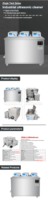 Machine de nettoyage ultrasonique industrielle automatique CANDOSONIC 560L pour voitures avec système de filtration et fonction de chauffage