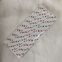 Pailles à boire en papier imprimées à l'encre de soja biodégradable - Accessoires de bar, utilisation en camping, durables, certifiées LFGB, 100% papier recyclé