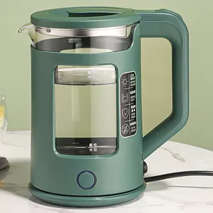 Новейший уникальный чайник для домашнего использования, сохраняющий тепло, электрический чайник для кофе, стеклянный чайник