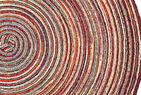 Napperons en polyester tissé écologiques, couleurs personnalisées, fil vibrant, 38 cm, épaisseur 2 mm, lot de 4, style américain, décoration de table pour enfants