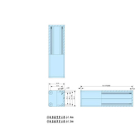 Boîtier en aluminium estampage de métal personnalisé Boîtier d'instruments électroniques Boîtier de circuit imprimé Boîte de jonction