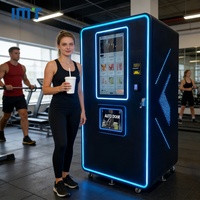 Distributeur automatique intelligent de boissons sportives en libre-service pour salle de sport, distributeur automatique de protéines en poudre pour shakes