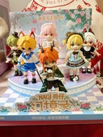 Boneka BJD NAGI V5 Illusory Realm Series 1/12 6PCS/Box Original 100% Terlaris, Blind Box Koleksi Figur Aksi PVC