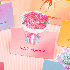 Bouquet de fleurs 3D, carte de vœux créative, boutique de cartes, anniversaire, <span class=keywords><strong>meilleurs</strong></span> vœux, message <span class=keywords><strong>simple</strong></span>, petite carte, carte de remerciement pour la fête des enseignants, luxe - Product Image 6