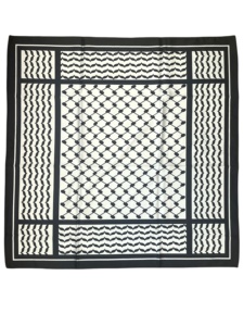 Pañuelo con patrones de Keffiyeh rojo palestino, diadema de pañuelo palestino, diadema de <span class=keywords><strong>Jordan</strong></span> de sandía - Product Image 4