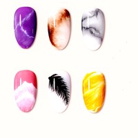 OEM UV Led Gel Polish 12ML 15ML 1KG Aquarelle Effet Encre Fast Blossom Nail Art Répandre Graffiti Marbre Fleur Gel UV Clair