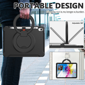 360 rotación Protección a prueba de golpes funda de la tableta cubierta para <span class=keywords><strong>Ipad</strong></span> 10th 10.9 <span class=keywords><strong>2022</strong></span> - Product Image 3