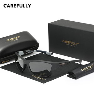 SOIGNEUSEMENT à la mode UV400 lunettes de soleil de sport pour hommes femmes cadre rouge lunettes d'ombre polarisées TR90 lentille pour les voyages en plein air-769 - Product Image 4