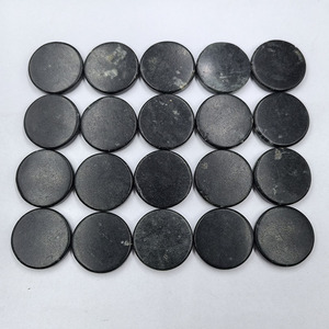 Tranches de jade noir poli de 25 mm pour matelas, coussins, fournitures de bricolage et de bijouterie - Product Image 3