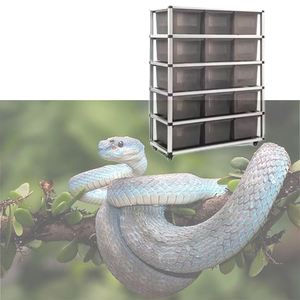 Caja de cría de ratas y <span class=keywords><strong>reptiles</strong></span> para mascotas, jaula, estante, grupo de ratones, tinas de alimentación, sistema de estantería de cría - Product Image 3
