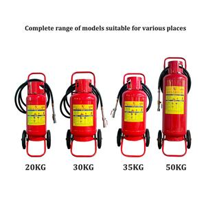 Estintore a Polvere Secca su Carrello, 30kg, 20kg, 35kg, 50kg, in Acciaio al Carbonio - Product Image 4