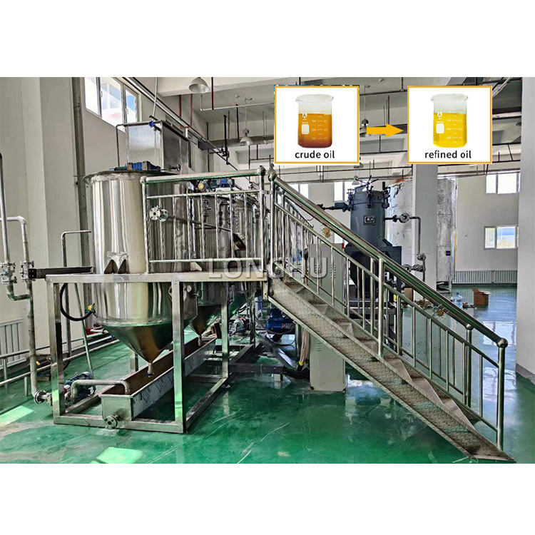 Small Scale Edible Oil Refinery Machine