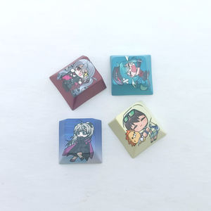 Tecsee DIY Language Layout Anime Keycap Deutsche <strong>ISO</strong> <strong>Keycaps</strong> OEM PBT Double Shot Thermal Sublimation Keycap - Product Image 3