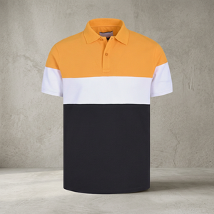 Camiseta de Golf de Manga Corta para Hombre, Personalizada con Logotipo Bordado e Impreso, Tejida en Algodón/Fibra de Bambú, Transpirable, para Trabajo Promocional - Product Image 3