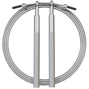 थोक फिटनेस भारी स्टील तार की गति रस्सी खेल गृह जिम भारित कूद रस्सी - Product Image 5