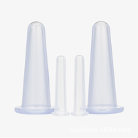 Ensemble de ventouses de Massage en silicone pour le visage et les soins de santé