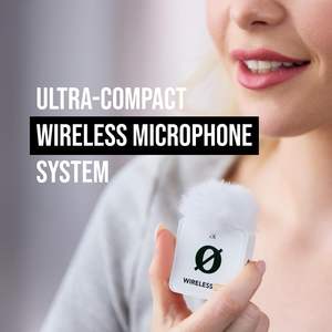R DE <b>Wireless</b> ME Dual Set Ultra-Compact <b>Microphone</b> <b>System</b> Built-in <b>Microphones</b> GainAssist Technology 100m Ran Sigma - Product Image 4