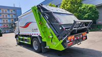 Camion compacteur à ordures électrique Dongfeng 4X2 210KWH 12CBM pour la collecte des déchets urbains, batterie CATL, moteur écoénergétique