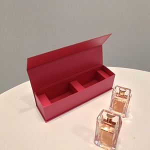 Caja de Joyería Magnética Biodegradable con Forma de Libro y Tapa Abatible, Logotipo Personalizado, Materiales Reciclados, Caja de Regalo de Perfume Ecológica - Product Image 2