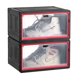 <span class=keywords><strong>2025</strong></span> hộp giày mới rõ ràng nhựa Stackable Sneakers lưu trữ - Product Image 1