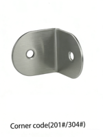 Cerradura Moderna de Aleación de Zinc y Acero Inoxidable 304 con Indicador de Puerta para Baños Públicos, Uso en SPA