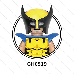 G0166スーパーヒーローズ映画ジェームズハウレットマグネトサイクロップスビーストギャンビット組み立てビルディングブロックアクションフィギュアコレクションおもちゃのレンガ