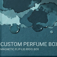 Boîte cadeau parfumée verte personnalisée et boîte magnétique pour parfum avec boîte en papier pour collection de parfums et boîte d'emballage pour parfum
