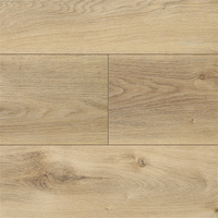 Interlock SPC Holzoptik Eiche Wasserdichter Kratzfester Klick-Plankenboden Breite Dielen Grafikdesign Modern für Innenräume Zuhause und Büro