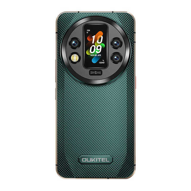 Oukitel WP200 PRO 5G Rugged Smartphone 24GB+1TB NFC MTK8200 Android 15 Front 32MP Rear 108MP WIFI 6 Fingerprint Global Mobile